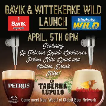 Bavik & Wittekerke Launch Party @ La Taberna Lúpulo