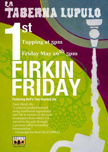 Furkin Friday - Cask Ale Tapping Taberna Lupolo