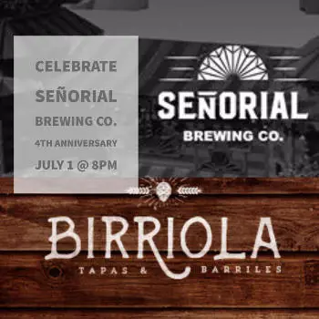 Seneriol Brewing Co 4th Anniversary