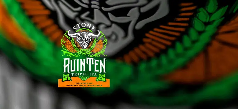 Stone RuinTen Triple IPA w/ Orange Peel & Vanilla Bean Puerto Rico