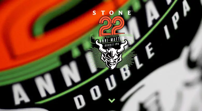 22nd Anniversary Anni-Matter Double IPA from Stone Brewing