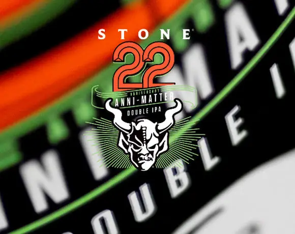 22nd Anniversary Anni-Matter Double IPA from Stone Brewing