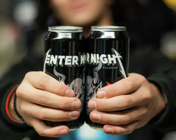 Enter Night Pilsner from Metallica & Arrogant Consortia