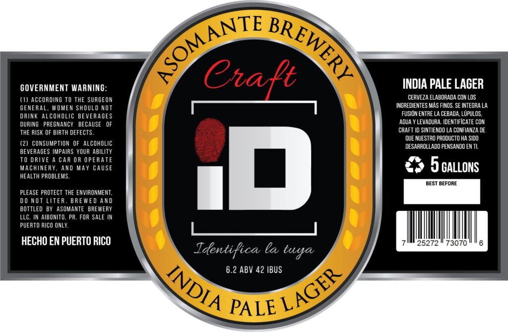 Asomante India Pale lager