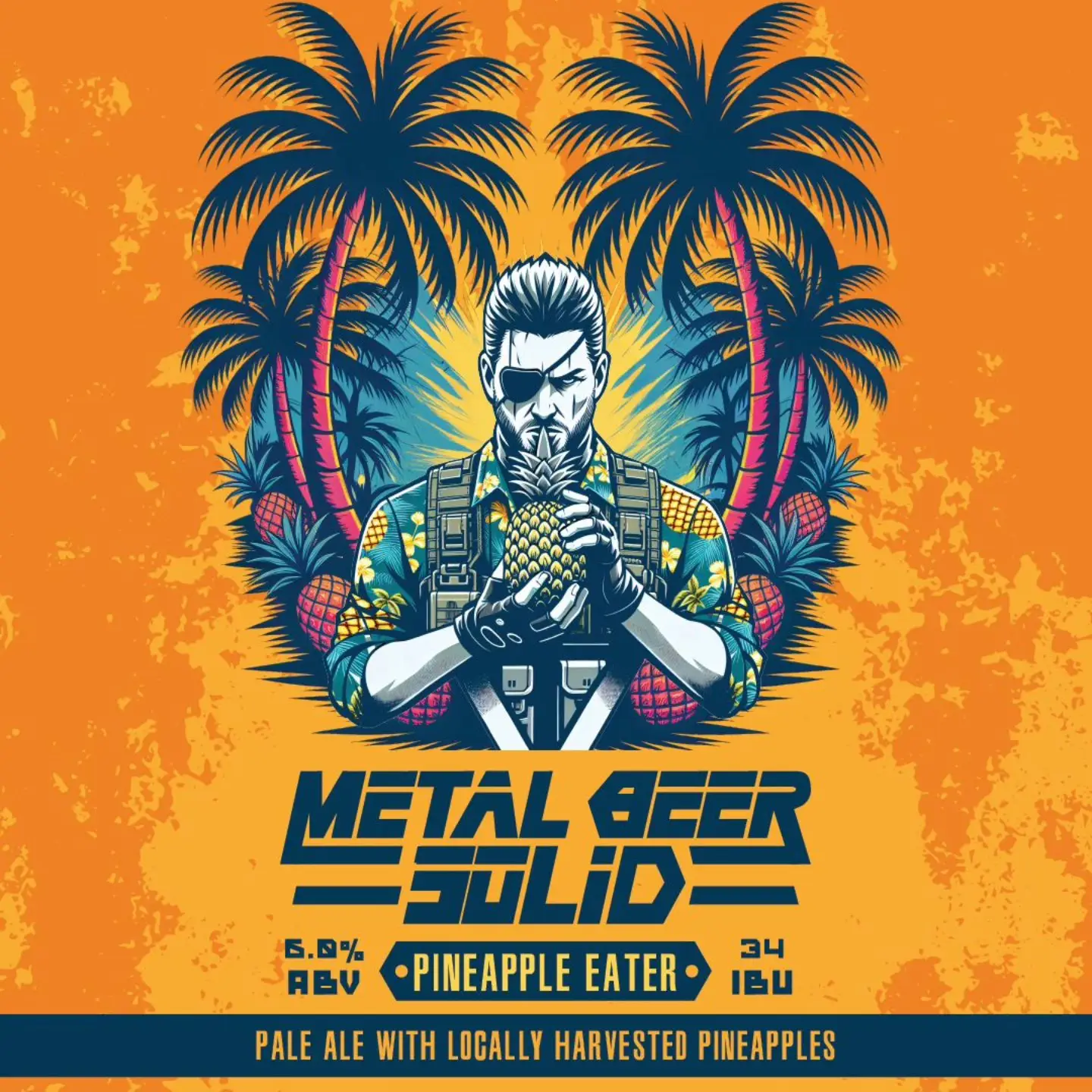 New Collab Alert: Metal Beer Solid Pineapple Eater