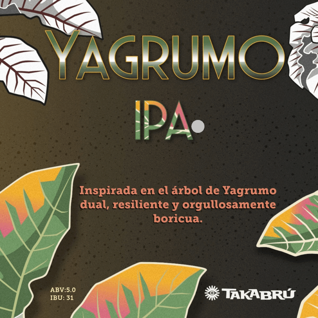 YAGRUMO IPA: Takabru’s Flagship IPA Gets New Identity