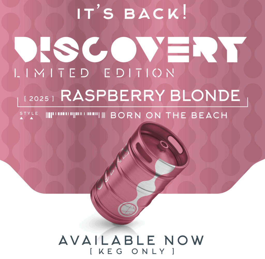 Fresh from the Barrel: Discovery Raspberry Blonde Is Tapping Now