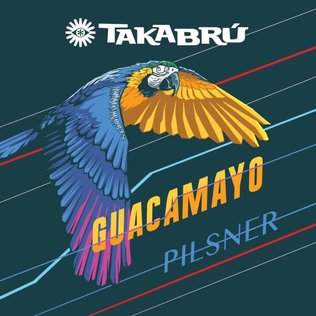 Takabru’s Guacamayo Pilsner Soars High with a New Name