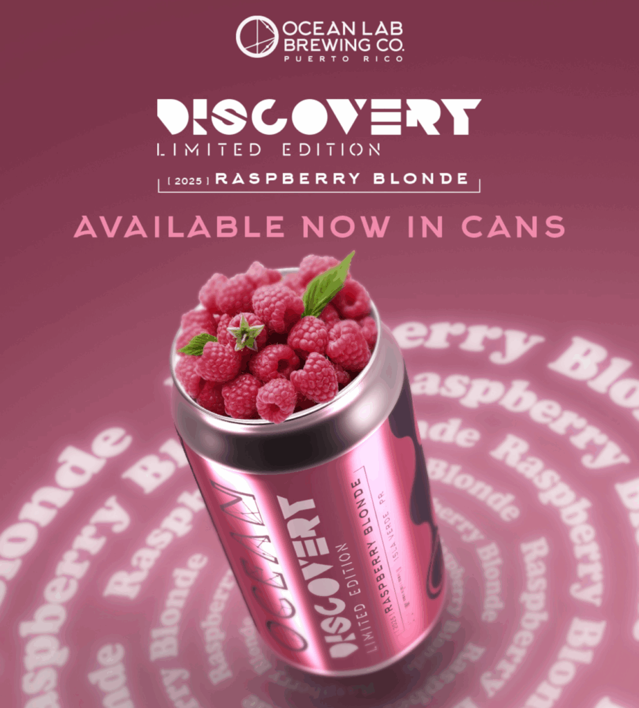 It's Back, It's Discovery Raspberry Blonde, It's Now in Cans