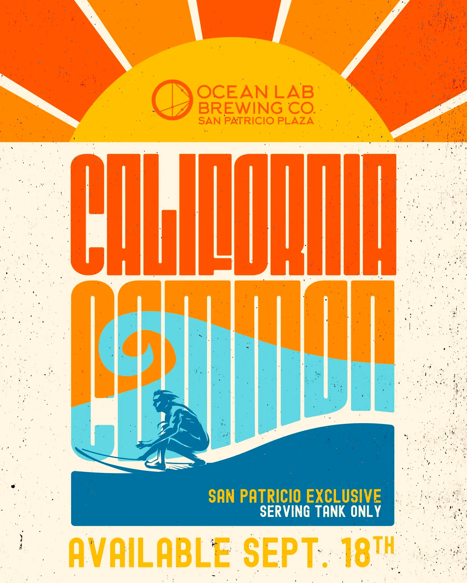 New Taproom Exclusive! Ocean Lab's California Common