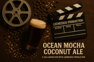 Exclusive Ocean Mocha Coconut Ale a Colab with LecheCoco Production