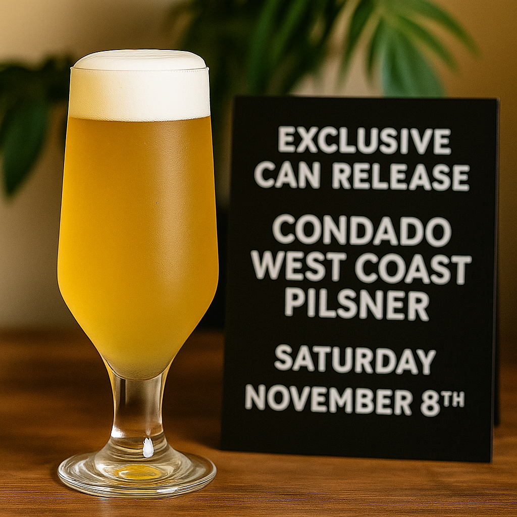Get the New Condado West Coast Pilsner While It Lasts