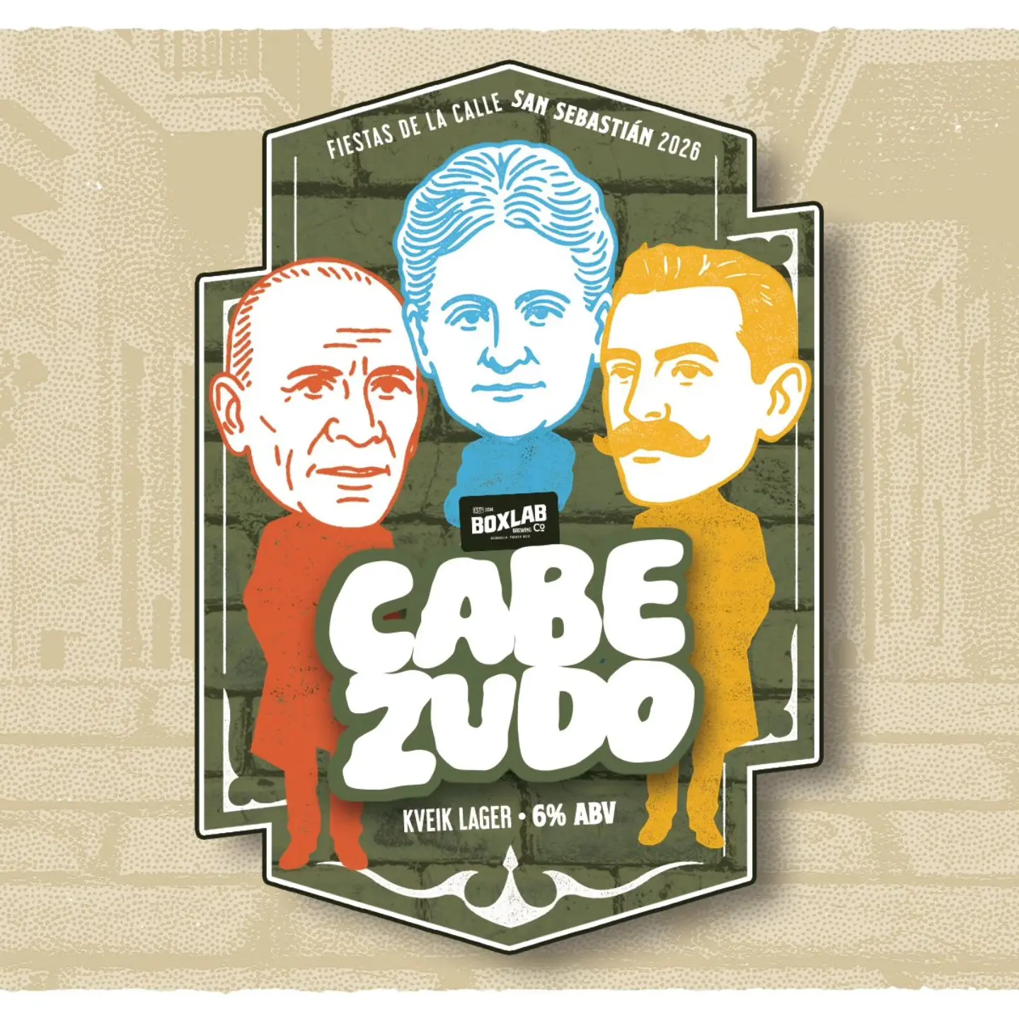 Boxlab's CABEZUDO an Exclusive Beer Made for SanSe 2026