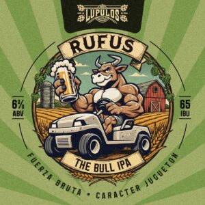 RUFUS The Bull IPA: Bold Hops and Big Personality