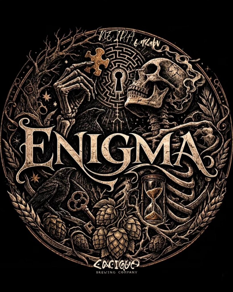 New Beer Alert: Enigma from Cacique Brewing Co.