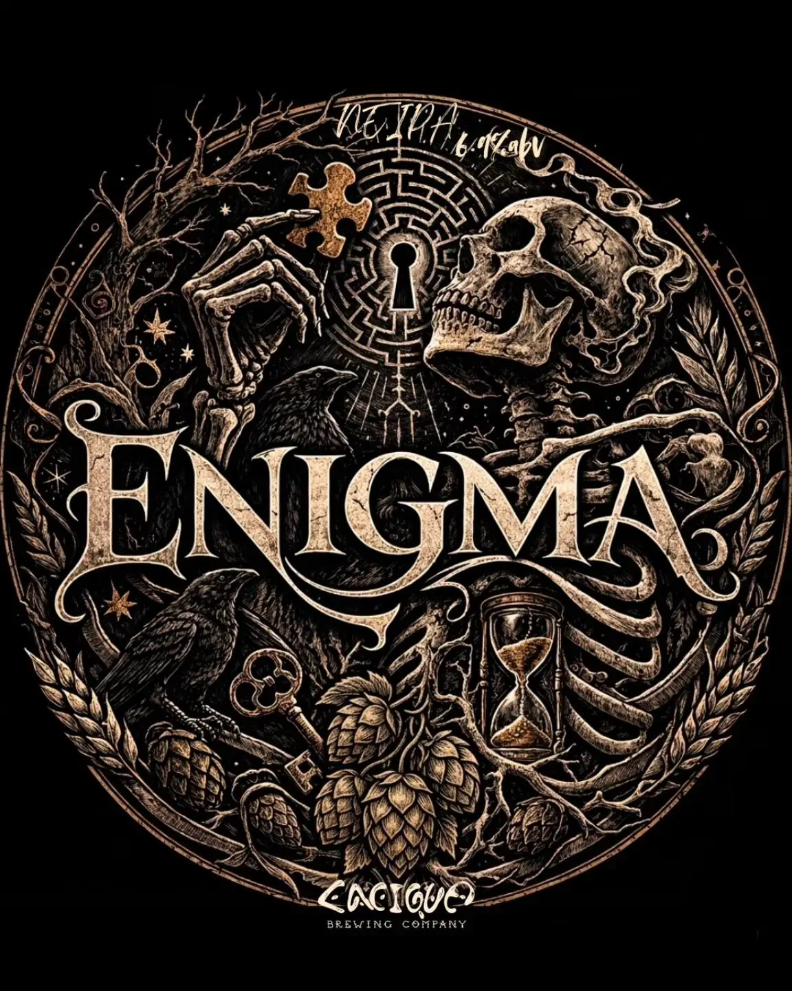 New Beer Alert: Enigma from Cacique Brewing Co.