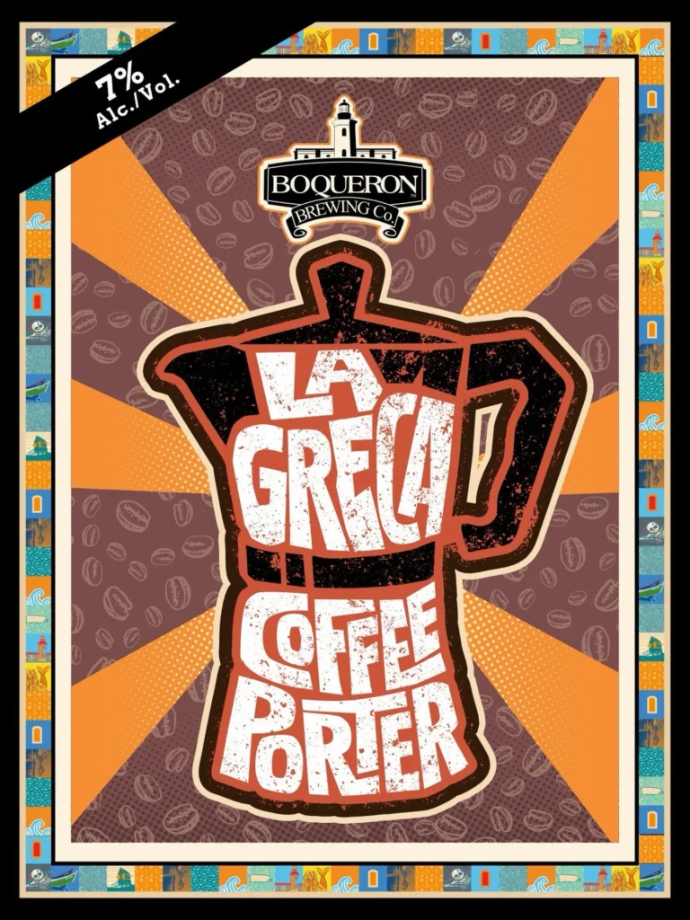 New From Boquerón Brewing: La Greca Coffee Porter