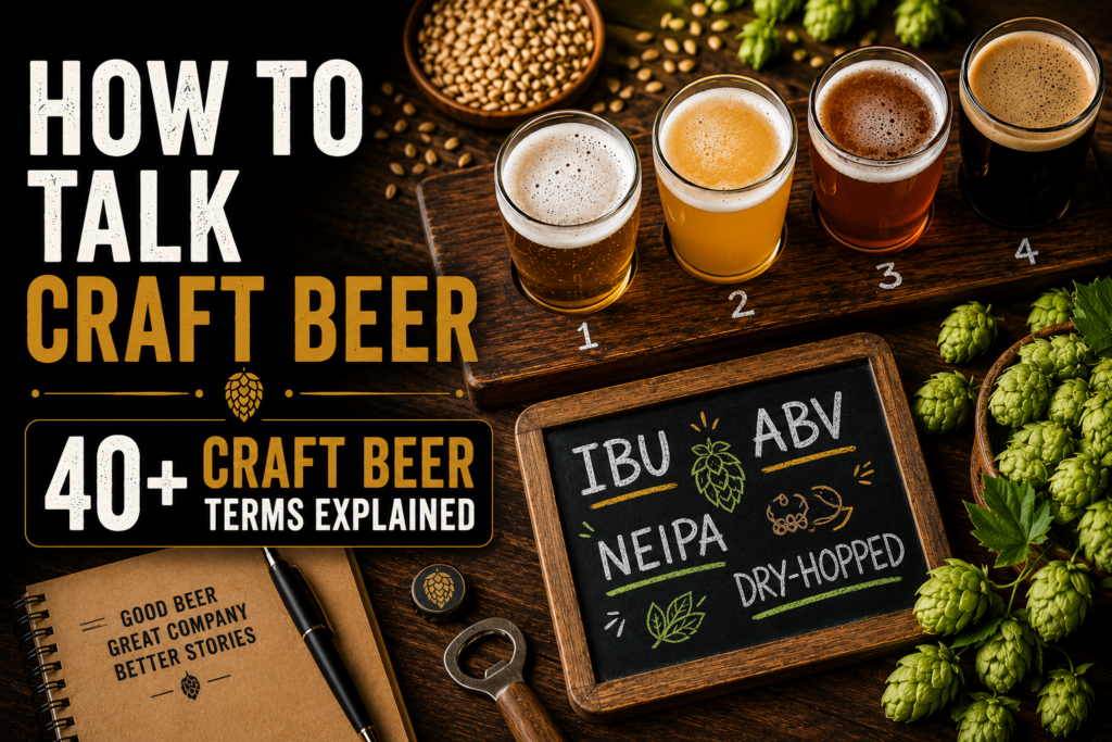 How to Talk Craft Beer: 40+ Craft Beer Terms Explained
