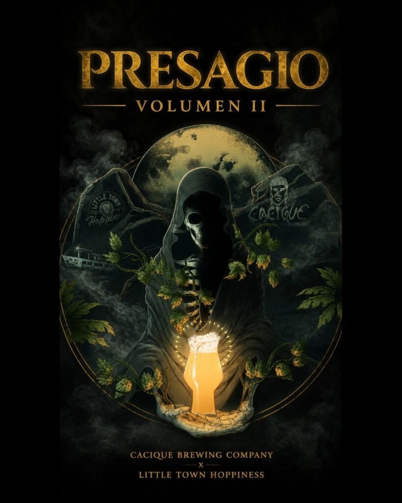Cacique Brewing Co. and Little Town Hoppiness Return With Presagio, a Hazy New England IPA