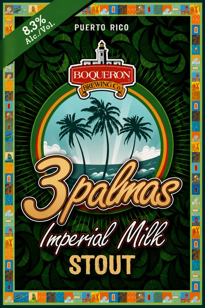 Stronger Than Ever: 3 Palmas Imperial Milk Stout Now Pouring