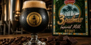 Stronger Than Ever: 3 Palmas Imperial Milk Stout Now Pouring