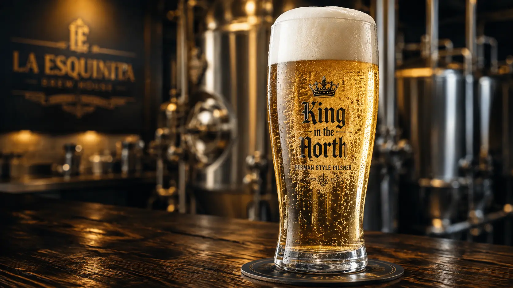 King In The North, La Esquinita's Limited German Style Pilsner